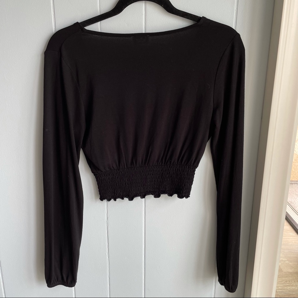 🛍✨SOLD✨Cotton on black crop top NWOT - Picture 5 of 7